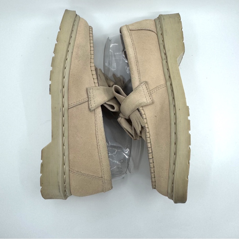 Dr Martens Adrian Tassel Loafer Color Warm Sand Suede SZ Women’s 10. Men’s 9. - Picture 6 of 9
